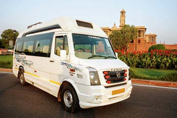 12 Seater Tempo Traveller Rentals